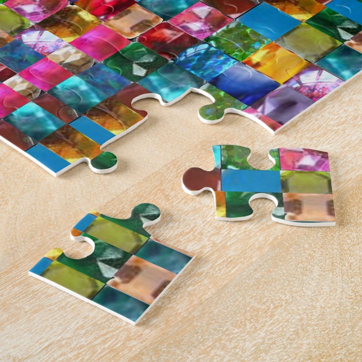 Template replace your own PHOTO IMAGE JPG JEPG Jigsaw Puzzle Zazzle