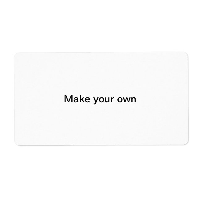 template shipping lable label (Front)