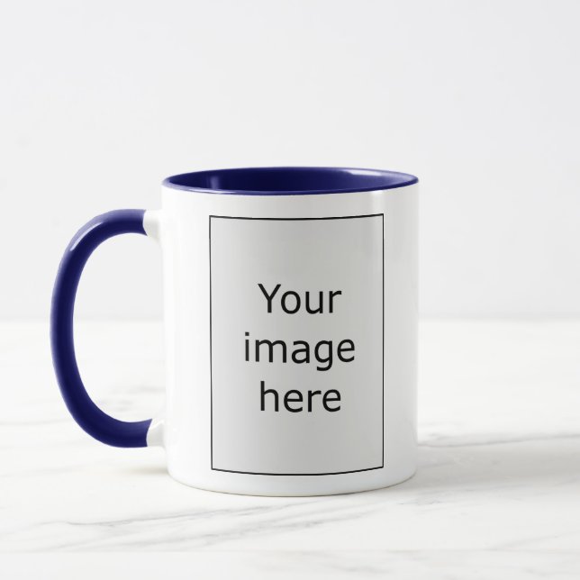 Template - Tartan Crest Mug (Left)