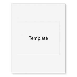 template temporary tattoos