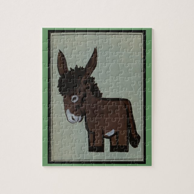 Template to Customize Jigsaw Puzzle (Vertical)