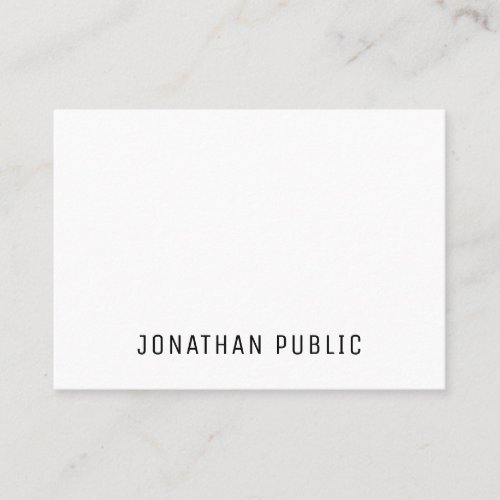 Template Trendy Simple Professional Modern Chic Business Card