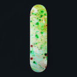 Template Trendy Yellow Green Modern Abstract Skateboard<br><div class="desc">Template Trendy Yellow Green Modern Abstract Art Blank Skateboard.</div>