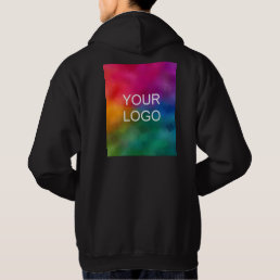 Template Upload Add Image Logo Photo Basic Hoodie