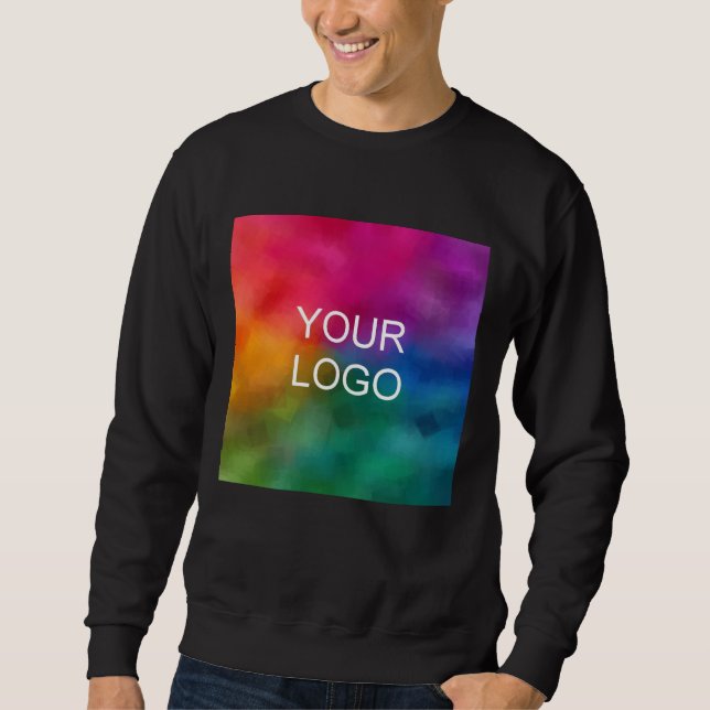 Template Upload Add Image Logo Photo Basic Sweatshirt (Front)