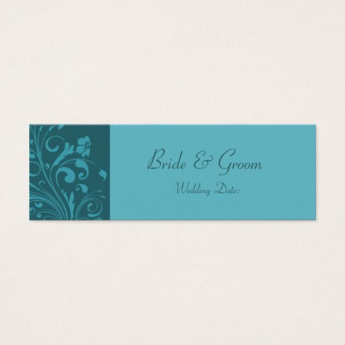 Template - Wedding Favor Tag Business Card Template