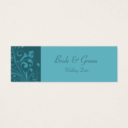 Customizable Template - Wedding Favor Tag Business Card Template