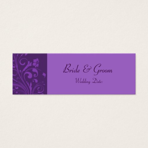Template - Wedding Favor Tag Business Card Templates