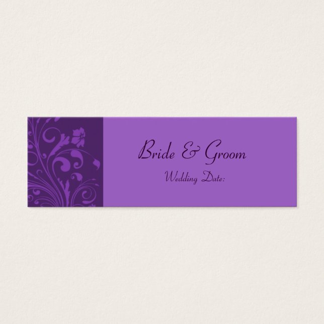 Template - Wedding Favor Tag (Front)