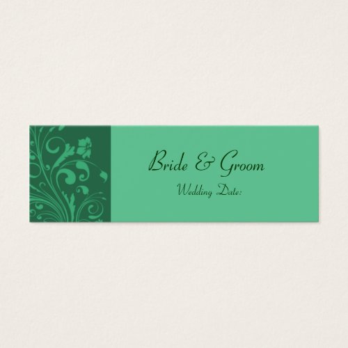 Template - Wedding Favor Tag Business Card