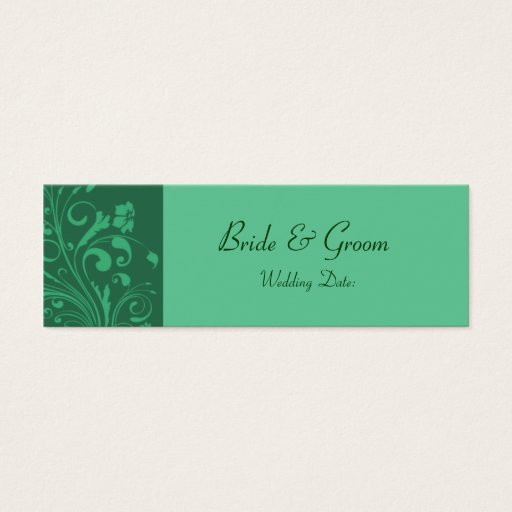 Customizable Template - Wedding Favor Tag Business Card