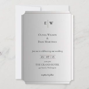 TEMPLATE WEDDING INVITATIONS ONLINE with border