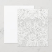 Template - White Lace Background (Front/Back)