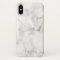 Template White Marble Pattern iPhone XS Case