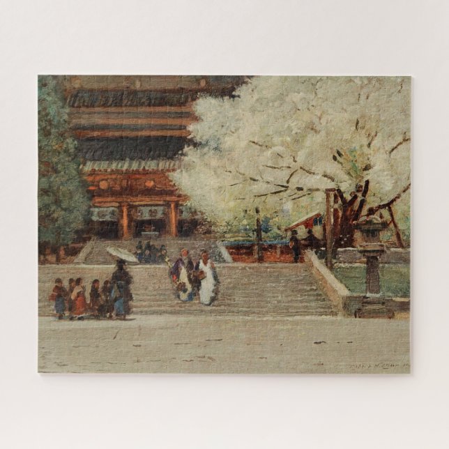 Temple at Nikko, Japan - jigsaw puzzle (Horizontal)