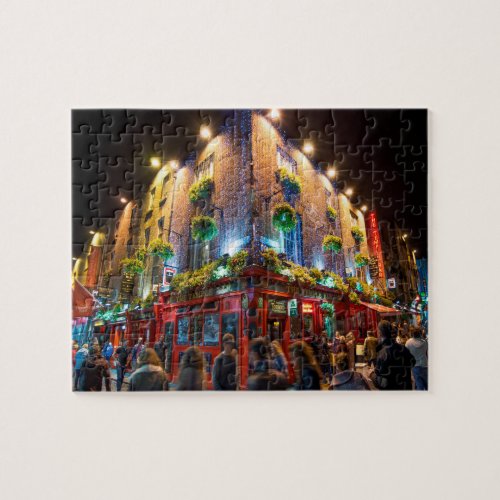 Temple Bar Dublin Ireland Jigsaw Puzzle