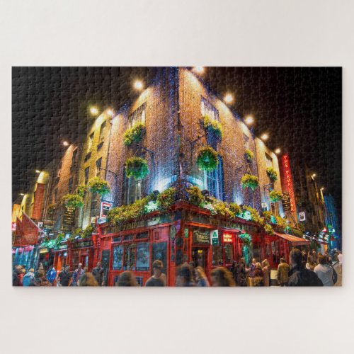 Temple Bar Dublin Ireland Jigsaw Puzzle