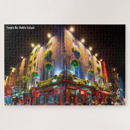 Temple Bar Dublin Ireland Jigsaw Puzzle