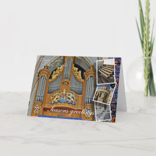 Temple Church London Christmas greetings Holiday Card