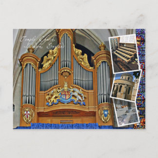 Temple Church, London Postcard