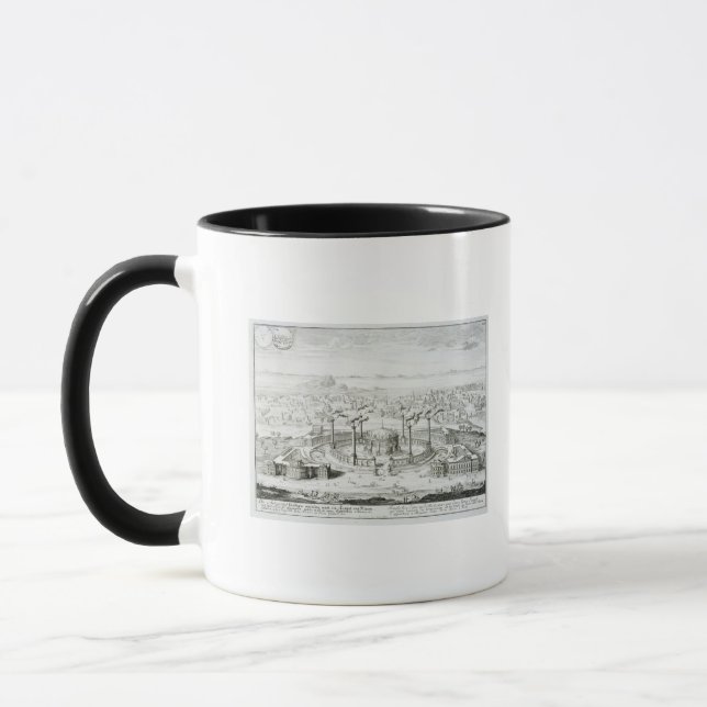 Temple copied from a design on a medal found besid mug (Left)