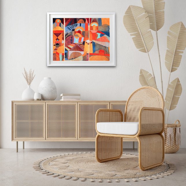 Temple Gardens (1920) by Paul Klee Poster (Creator Uploaded)