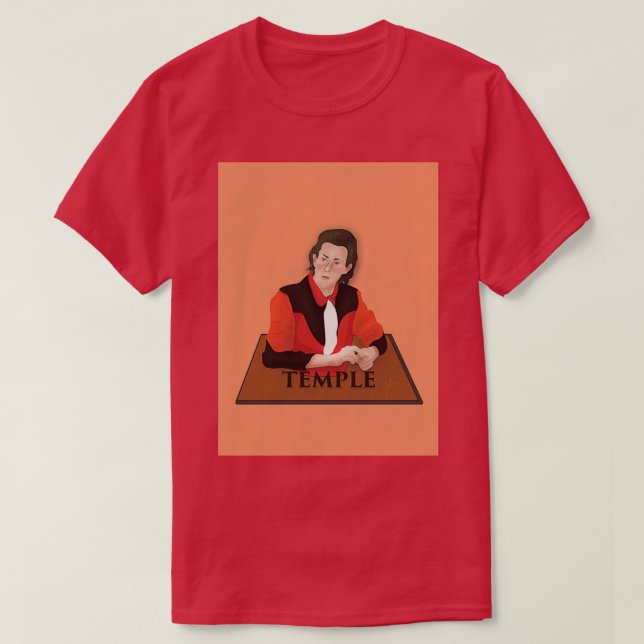 Temple Grandin T-Shirt (Design Front)