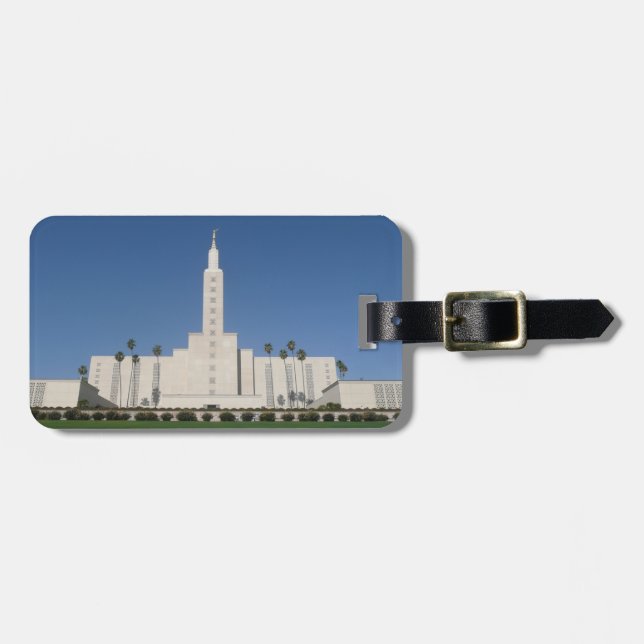 TEMPLE LUGGAGE TAG (Front Horizontal)