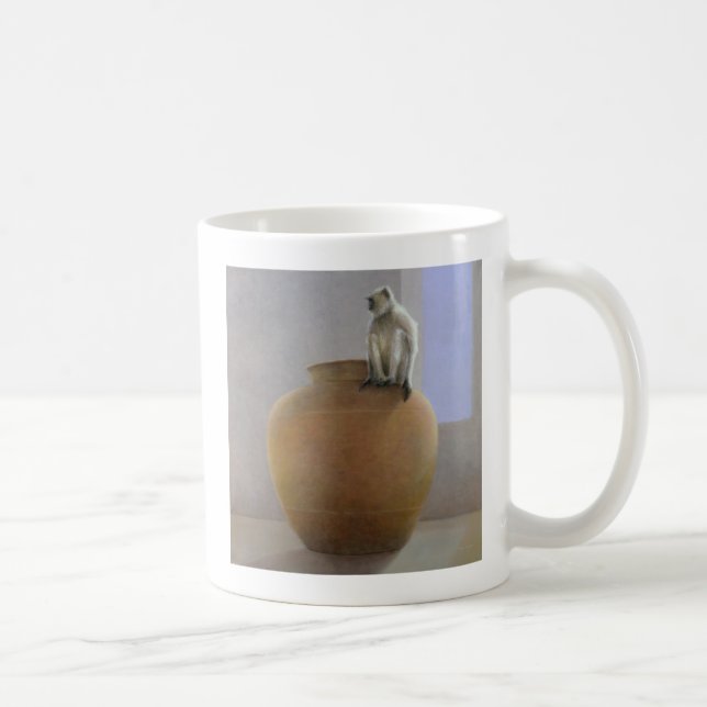 Temple Monkey Coffee Mug (Right)