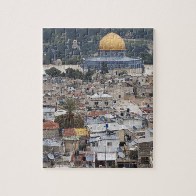 Temple Mount and Dome of the Rock Jigsaw Puzzle (Vertical)