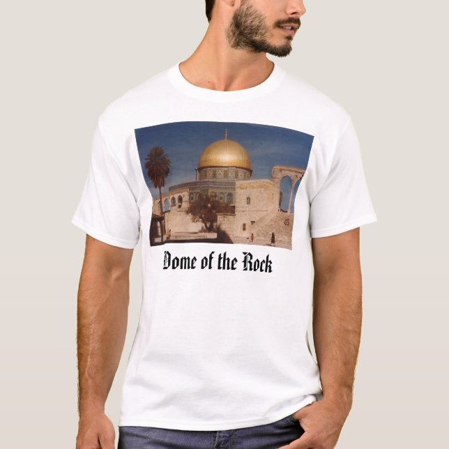 Temple Mount Jerusalem, Dome of the Rock T-Shirt (Front)