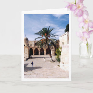 Temple Mount, Jerusalem Portrait Card