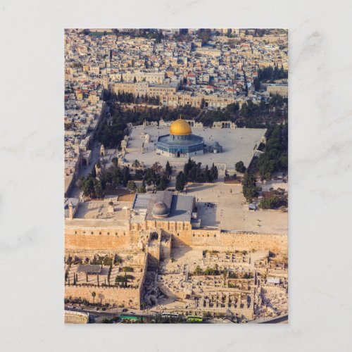 Temple Mount Old City Jerusalem Dome of the Rock Postcard