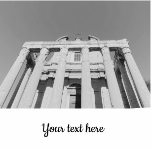 Temple of Antonino and Faustina  Cutout