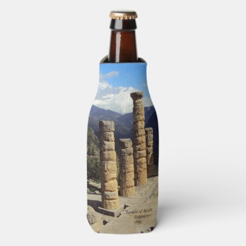 Temple of Apollo  Delphi Bottle Cooler