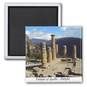 Temple of Apollo – Delphi Magnet