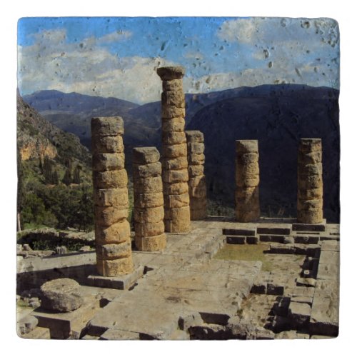 Temple of Apollo  Delphi Trivet