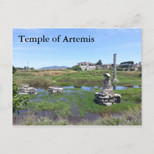 Temple of Artemis Postcard