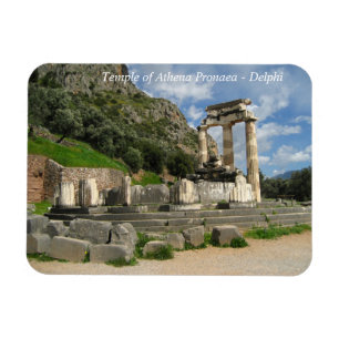 Temple of Athena Pronaea - Delphi Magnet