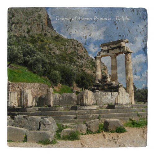 Temple of Athena Pronaea _ Delphi Trivet