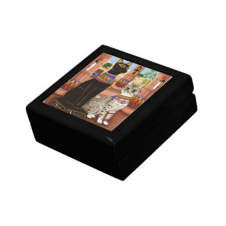 Temple of Bastet Egypt Bast Goddess Cat Gift Box