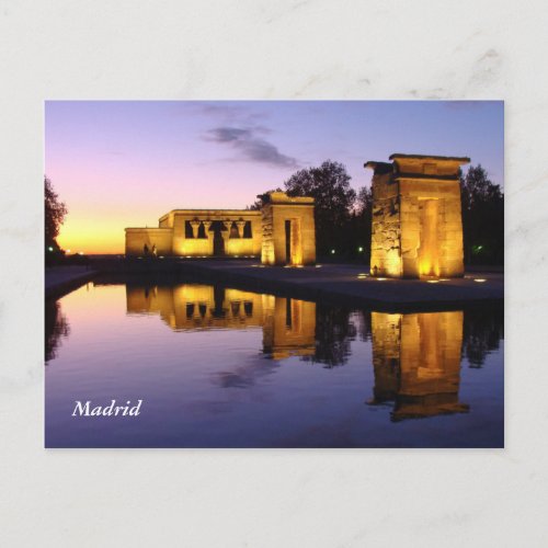 Temple of Debod Postcard