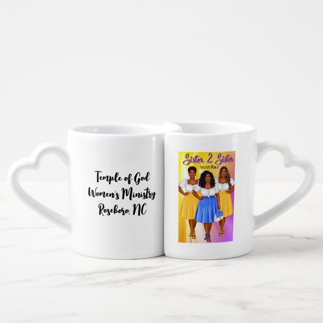 Temple of God Women's Ministry Coffee Mug Set (Front Nesting)