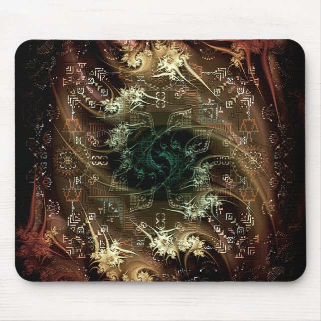 Temple of Gods Mouse Pad (Front)