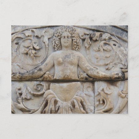 Temple Of Hadrian, Medusa -  Picture Of Medusa Postcard