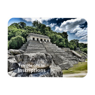 Temple of Inscriptions, Chiapas, Mexico Magnet