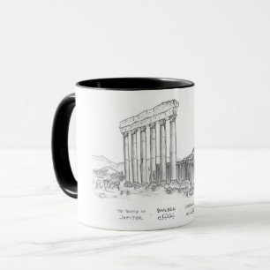 Temple of Jupiter, Baalbek, Lebanon Mug