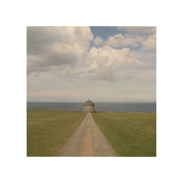 Temple of Learning Wood Wall Art (Front)