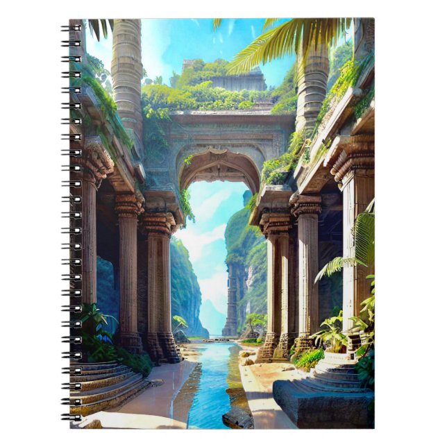Temple of Lemuria Notebook (Front)