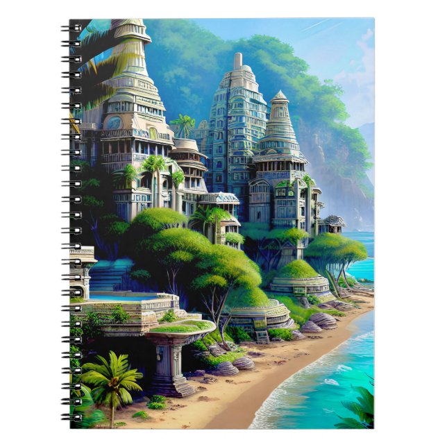 Temple of Lemuria Notebook (Front)